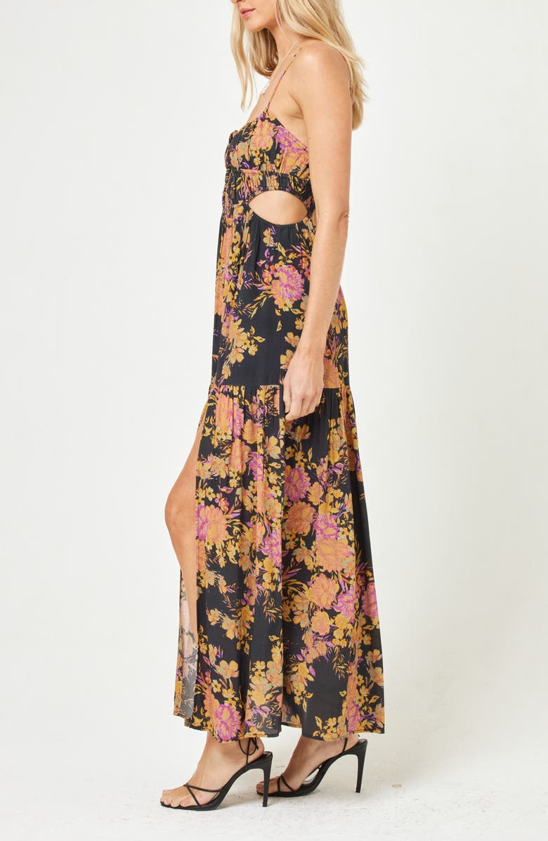 LSPACE Sandra Tie Cover-Up Dress, Alternate, color, 