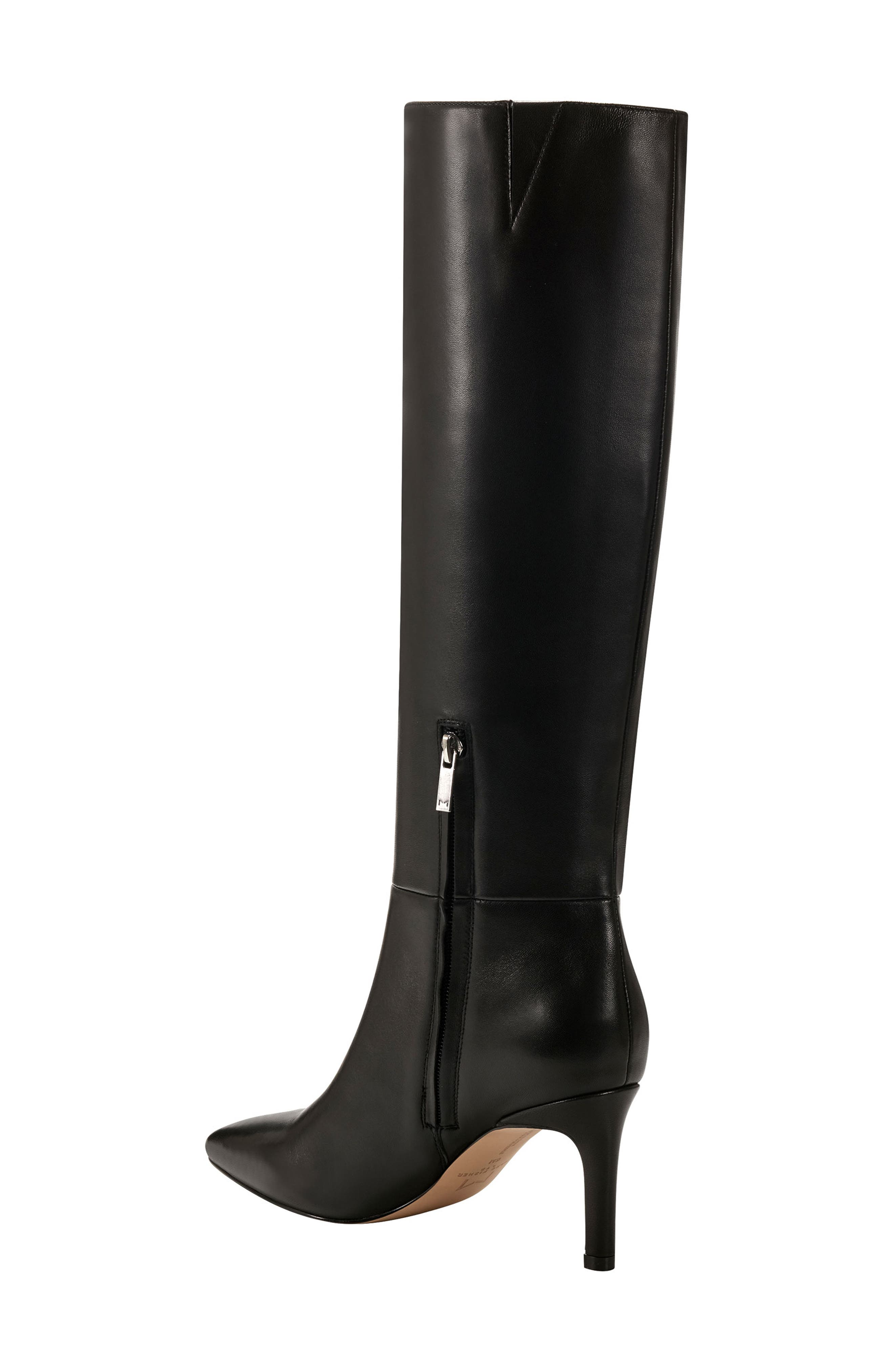 Marc Fisher LTD Georgiey Pointed Toe Knee High Boot, Alternate, color, 