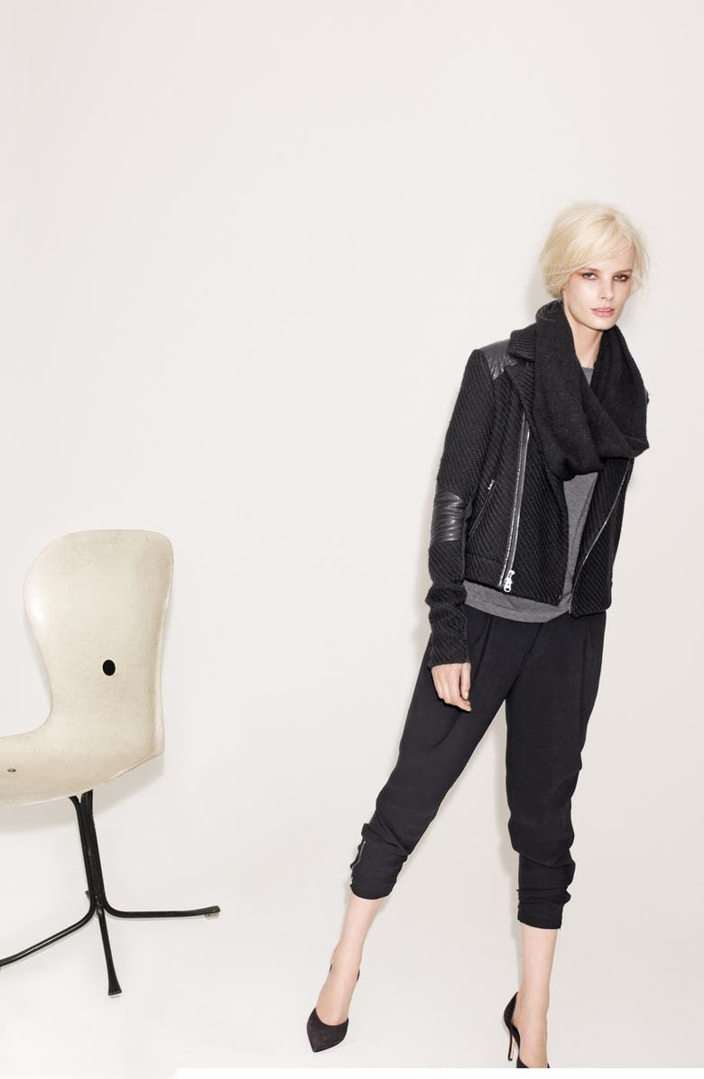 Vince Wool Blend Infinity Scarf, Alternate, color, 