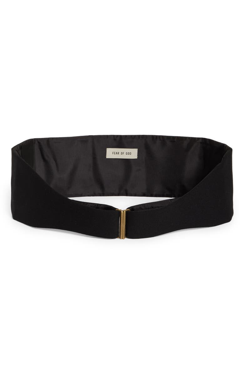 Fear of God Eternal Wool Gabardine Cummerbund, Alternate, color, 