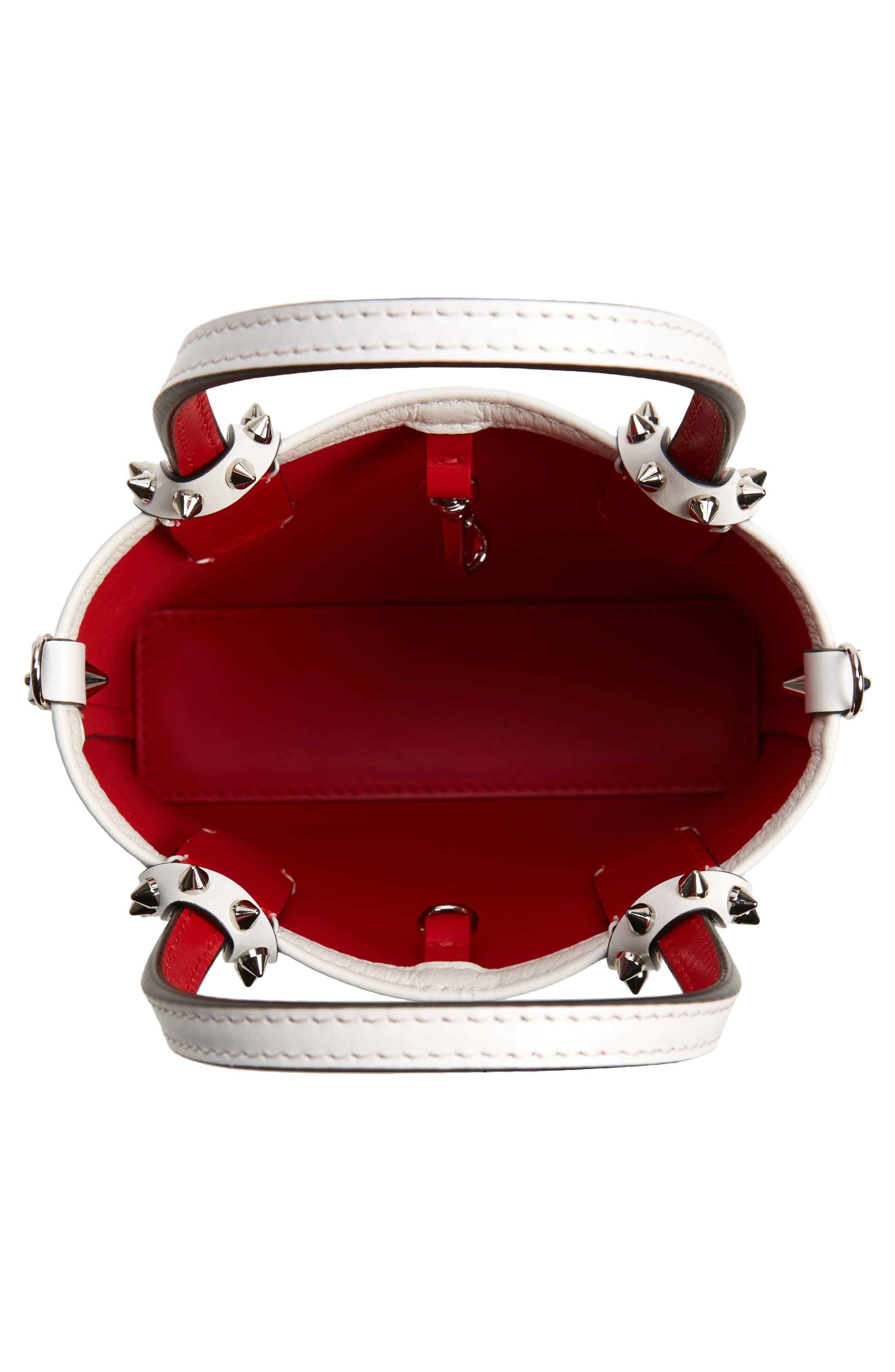 Christian Louboutin Mini Cabata Leather Tote, Alternate, color, 