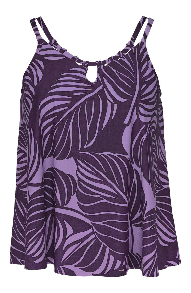 Sunsets Escape Sadie Tankini Swimsuit Top, Alternate, color, Mystic Palms