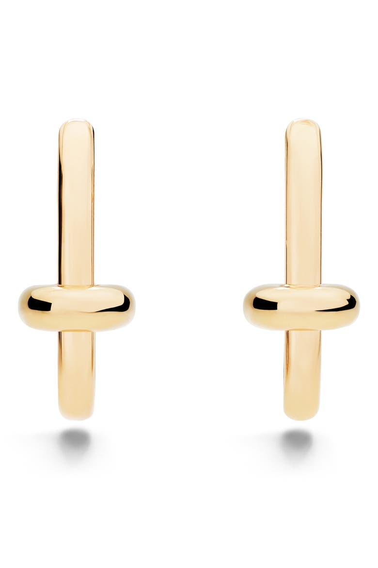Iconica Earrings, Alternate, color, YELLOW GOLD