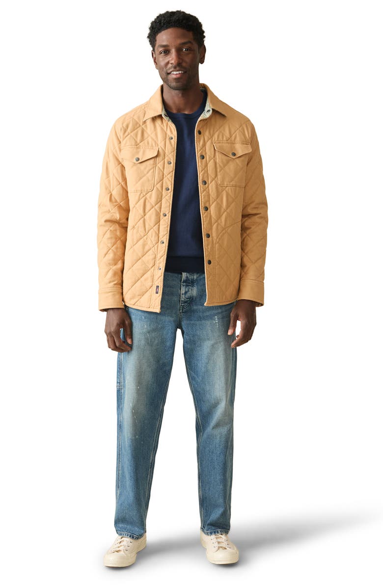 Faherty Doug Good Feather Bondi Reversible Quilted Jacket, Alternate, color, 