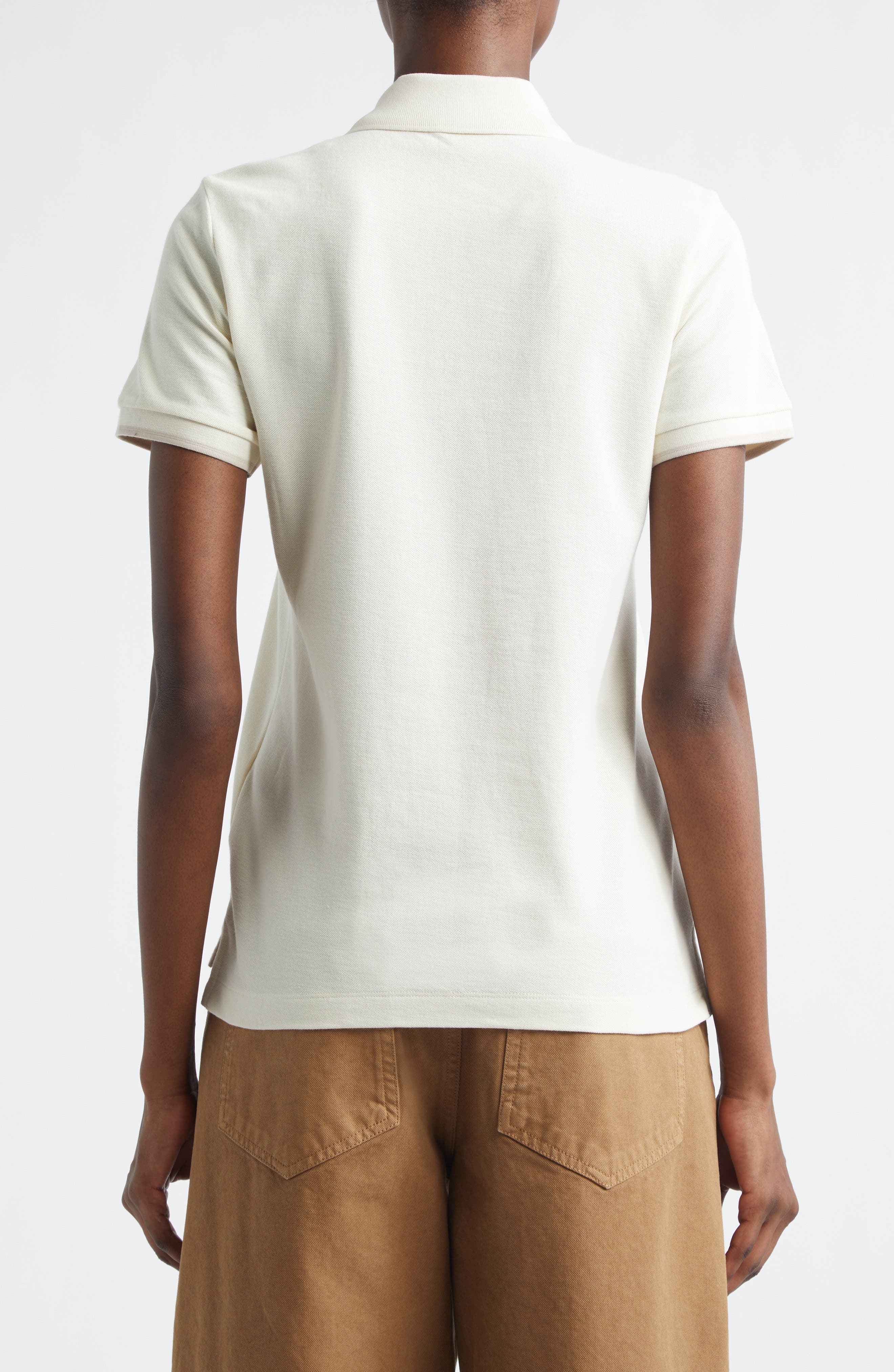 Logo Cotton Pique Polo - image 4