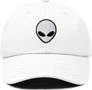 Dalix Alien Embroidered Classic Dad Cap