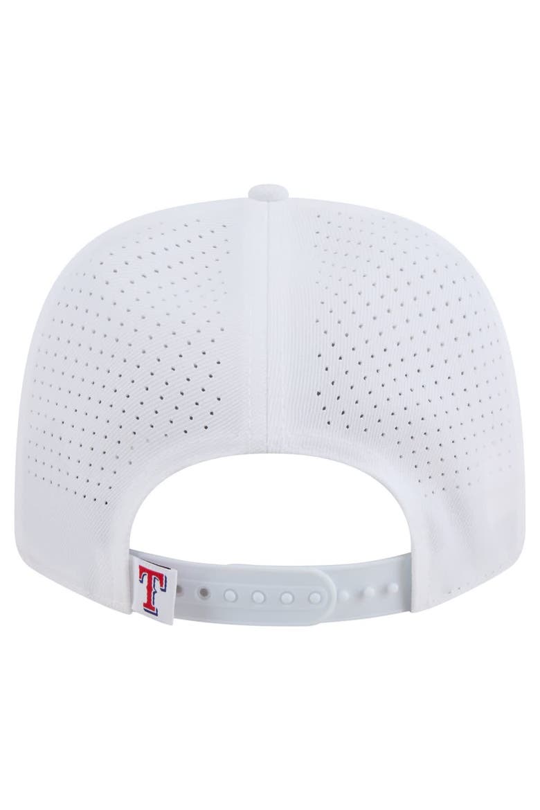 Men's New Era White Texas Rangers COOLERA 9SEVENTY Adjustable Hat, Alternate, color, White
