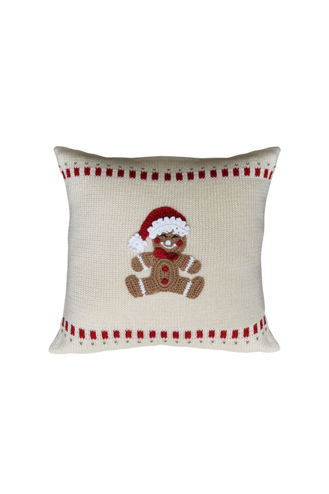 10" Gingerbread Man Pillow