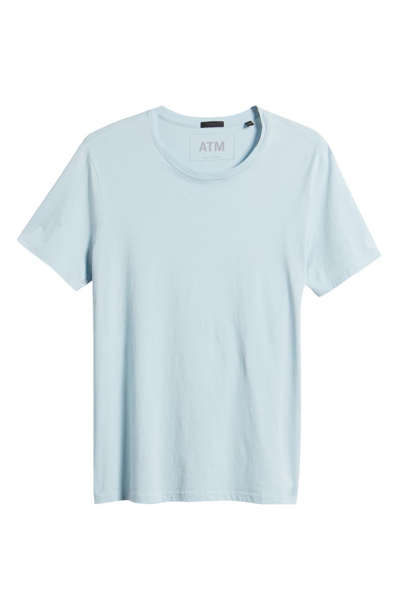 ATM Anthony Thomas Melillo Cotton Crewneck T-Shirt, Alternate, color, Blue