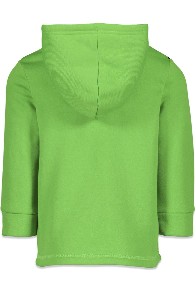 Fleece Quarter-Zip Hoodie, Alternate, color, Ninja Turtles Green