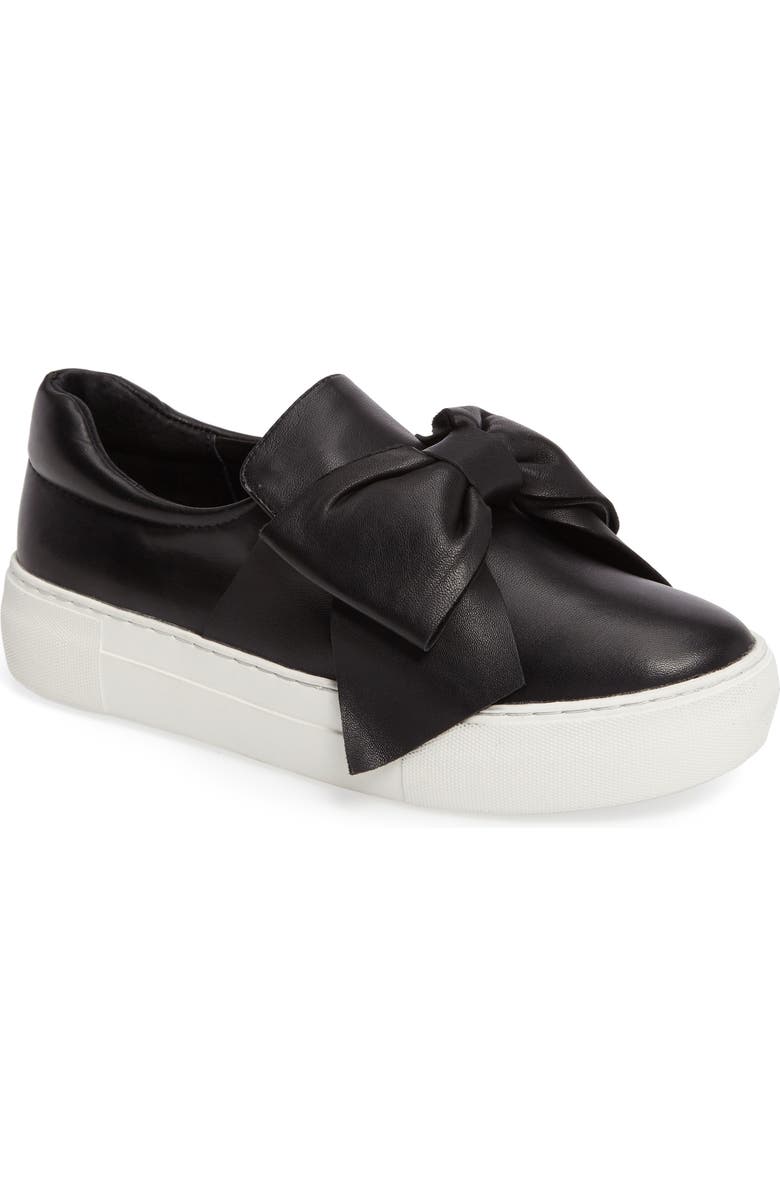 JSlides Beauty Bow Platform Slip-On Sneaker, Main, color,