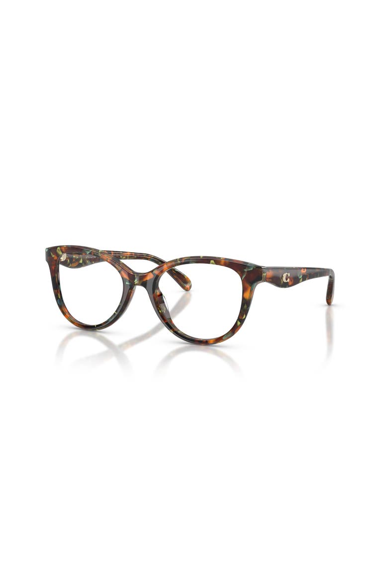 51mm Round optical glasses, Main, color, Blue