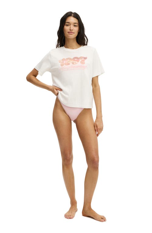 Cotton On Body Lounge Graphic Tee In White