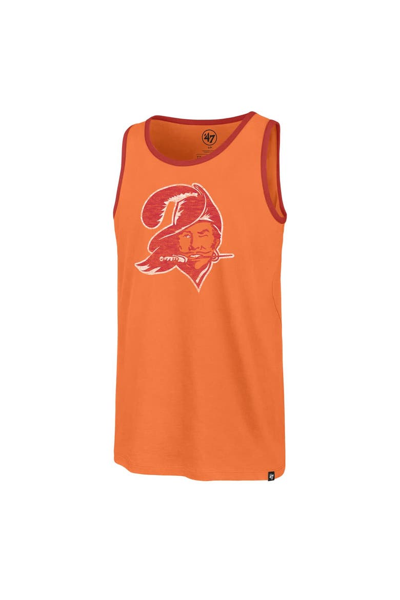 Men's '47  Orange Tampa Bay Buccaneers Premier Franklin Tank Top, Alternate, color, Orange