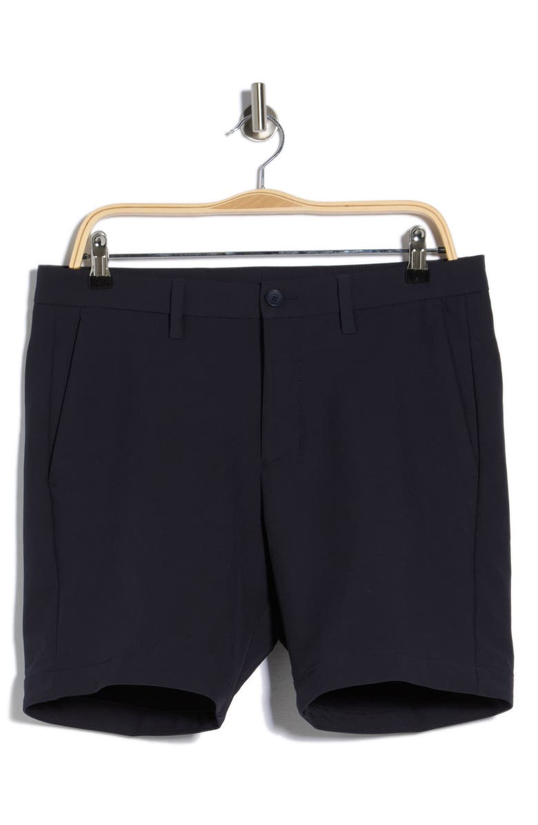 BOSS Motioner Shorts, Main, color, Dark Blue