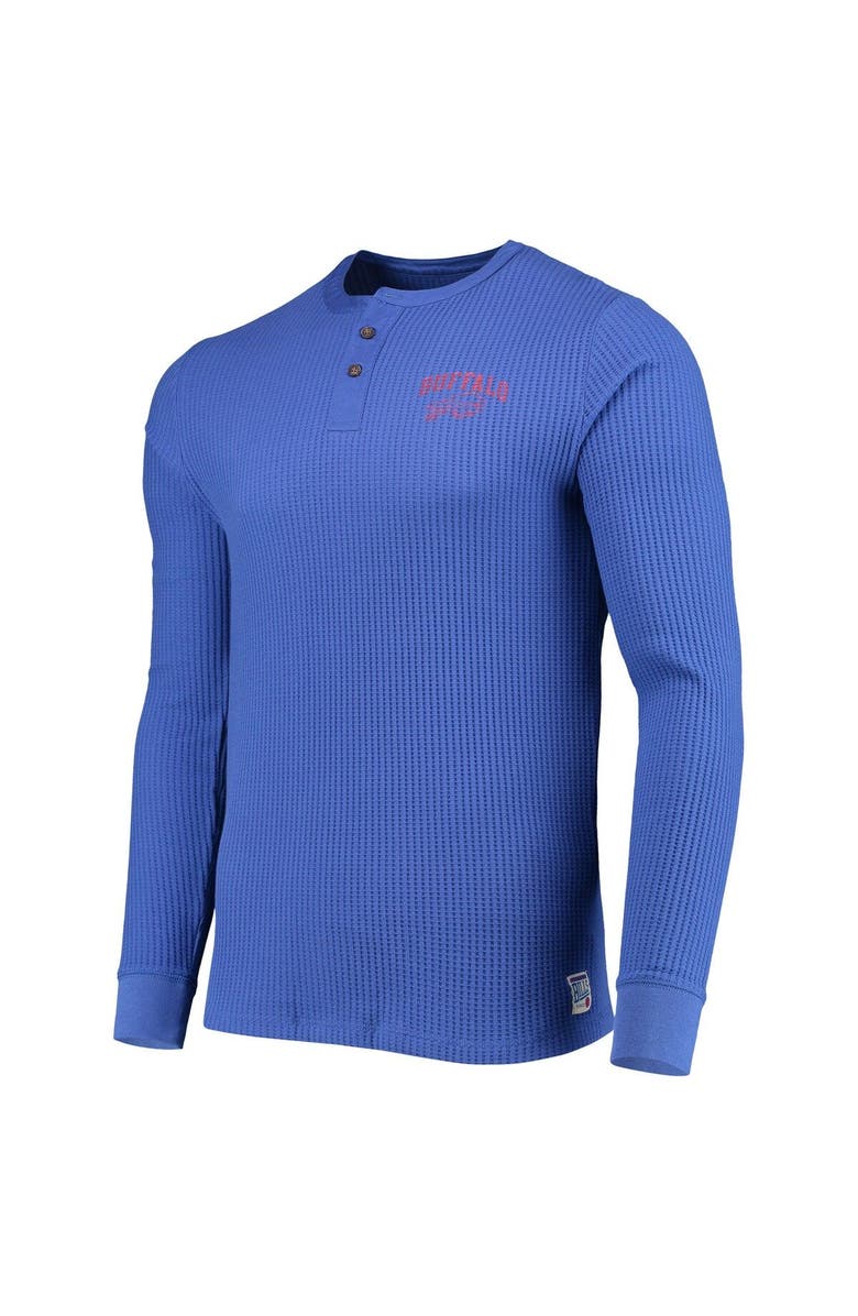Junk Food Men's Junk Food Royal Buffalo Bills Thermal Henley Long Sleeve T-Shirt, Alternate, color,