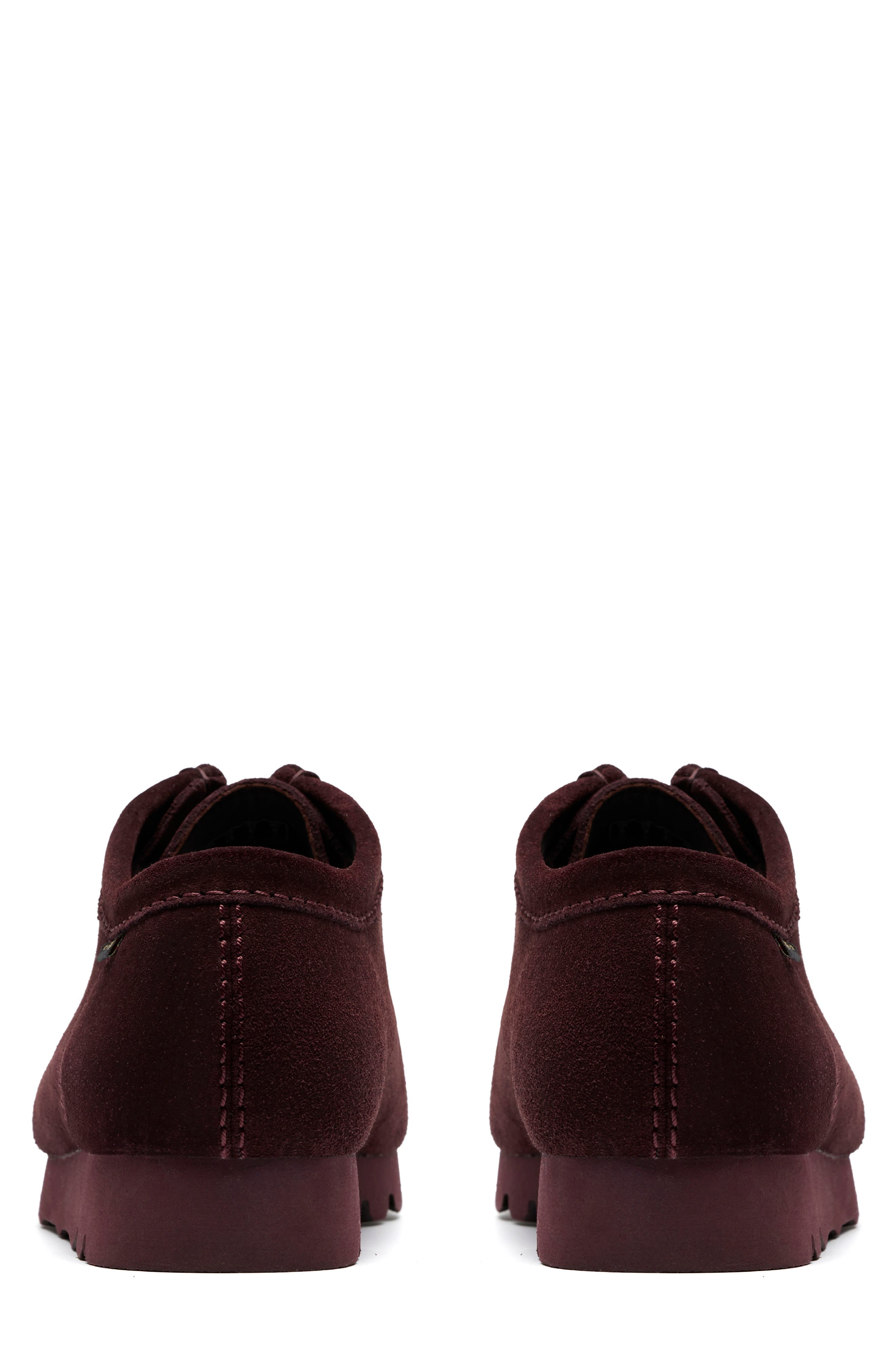 Clarks<sup>®</sup> Originals Wallabee Gore-Tex<sup>®</sup> Waterproof Shoe, Alternate, color, Purple Grape Suede