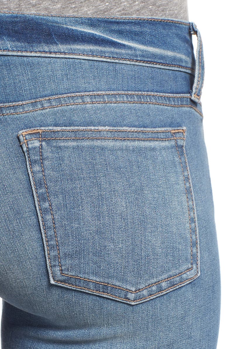 SP Black Destroyed Skinny Jeans, Alternate, color, 