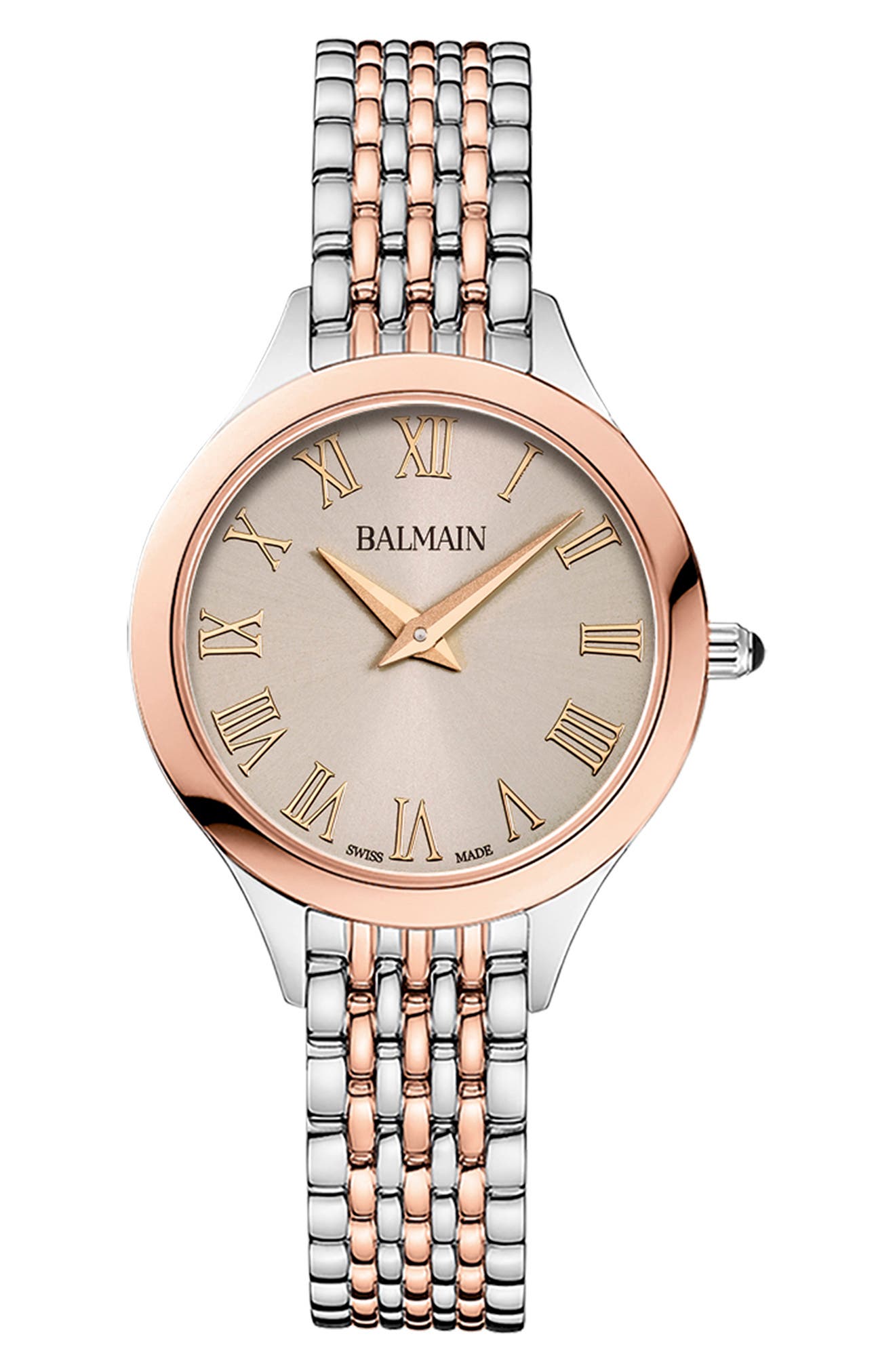 TWO TONE STEEL ROSE PVD