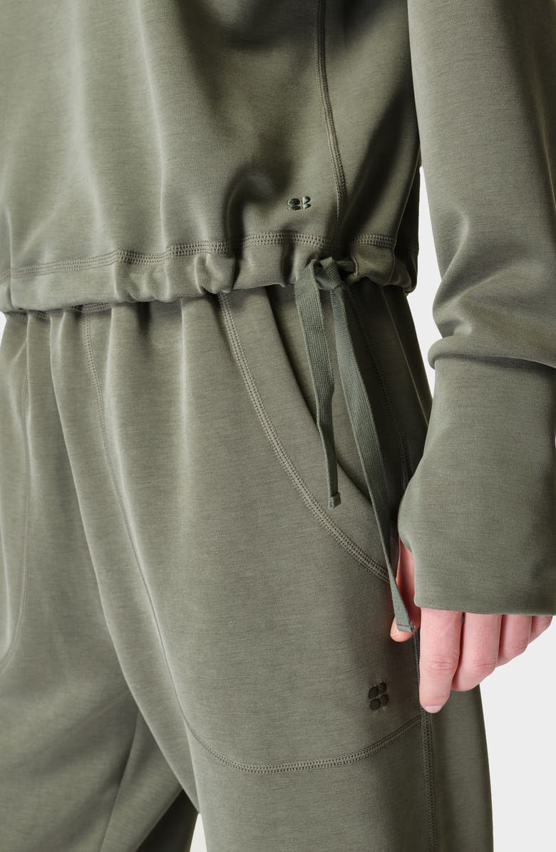 Sweaty Betty Sand Wash Crewneck Crop Sweatshirt, Alternate, color,