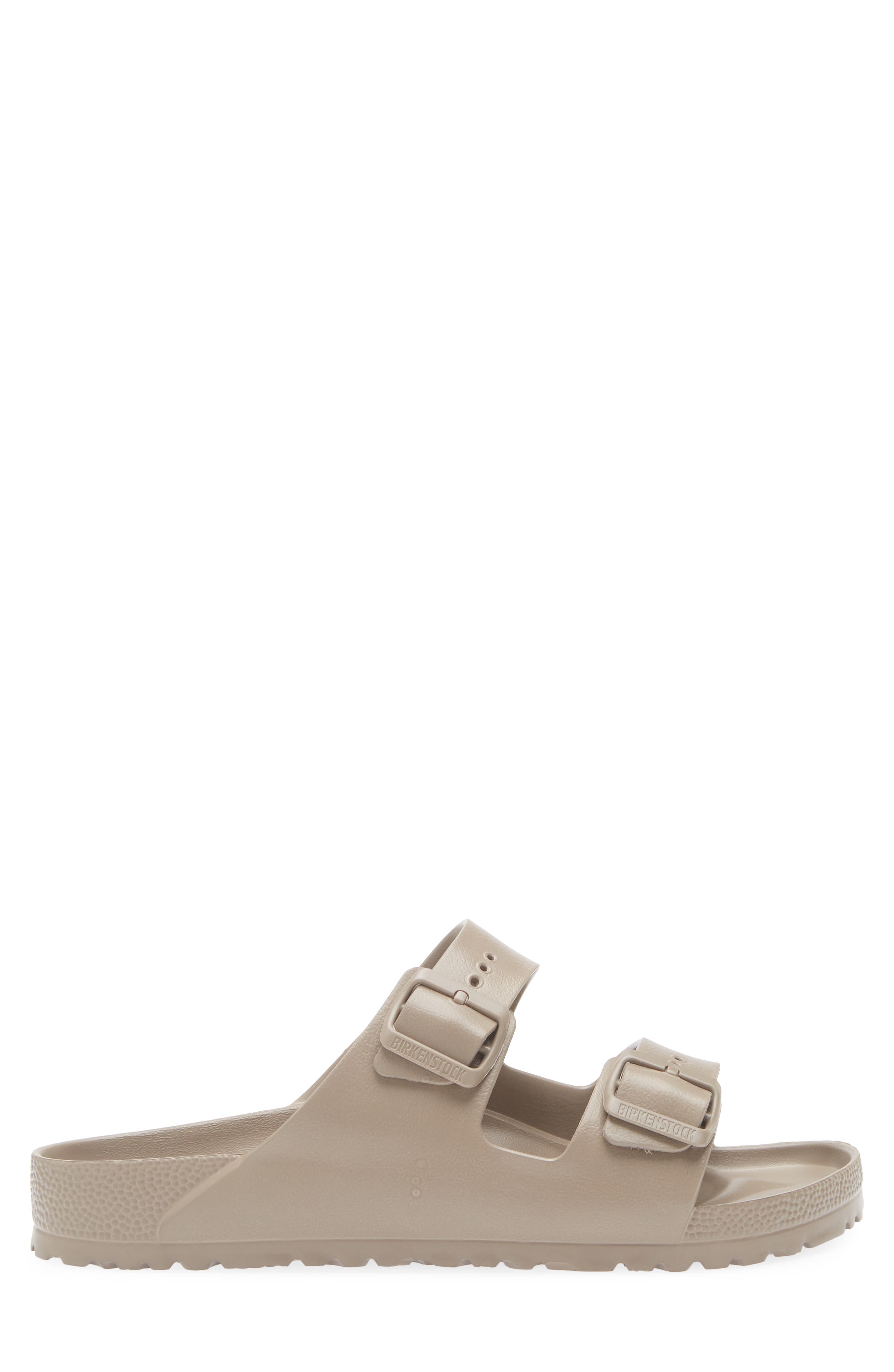 Essentials Arizona Waterproof Slide Sandal, Alternate, color, GRAY TAUPE