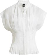 BOSS Pleat Woven Shirt
