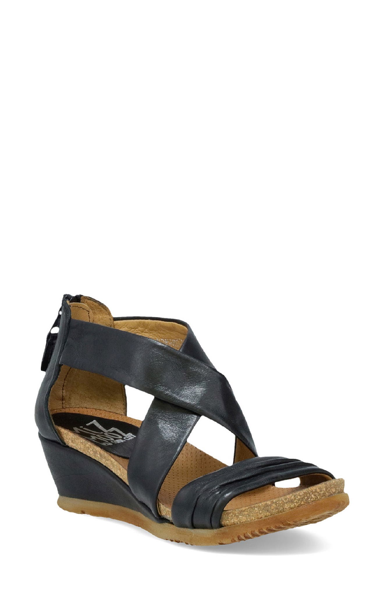 Miz Mooz Monarch Wedge Sandal, Main, color, 