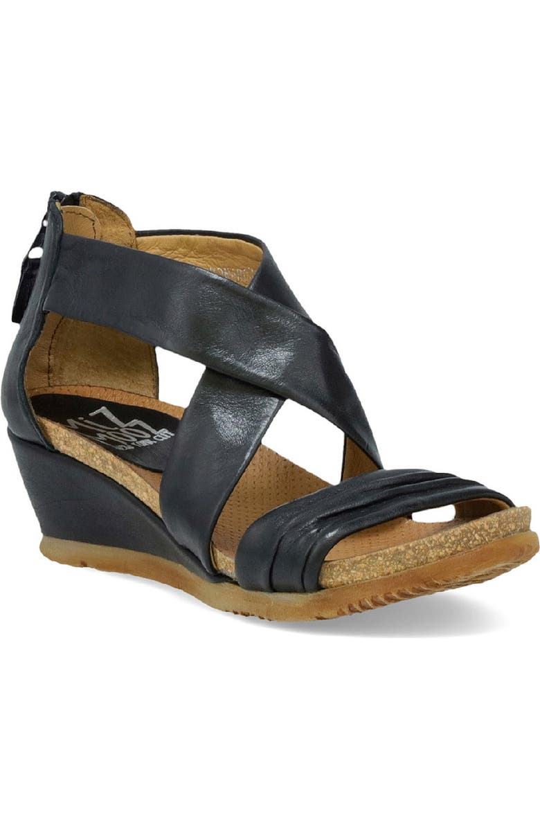 Miz Mooz Monarch Wedge Sandal, Main, color,