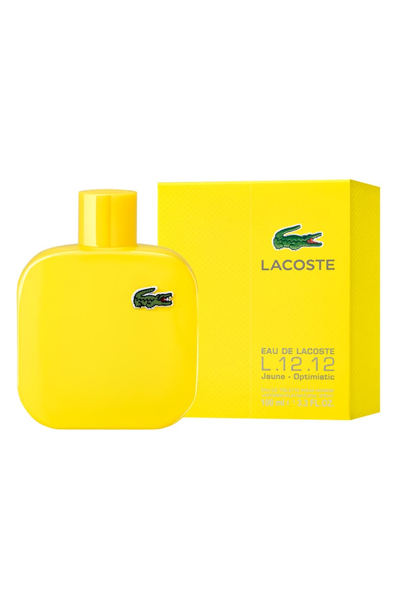 Lacoste Jaune L.12.12 Eau de Toilette Spray for Men - 100mL, Alternate, color, 