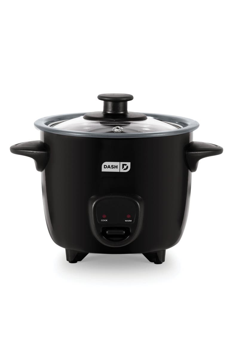 Dash Mini Rice Cooker, Main, color, Black