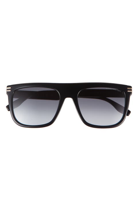 56mm Flat Top Sunglasses