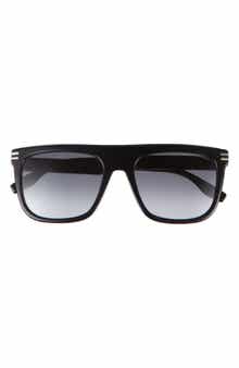 Marc Jacobs 56mm Flat Top Sunglasses