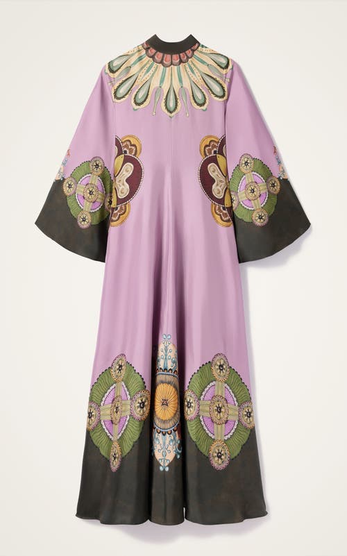La Doublej Magnifico Dress Nucleus Placee Dusty Pink In Purple