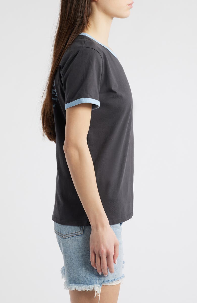 Rip Curl San Carlos Ringer T-Shirt, Alternate, color, Washed Black