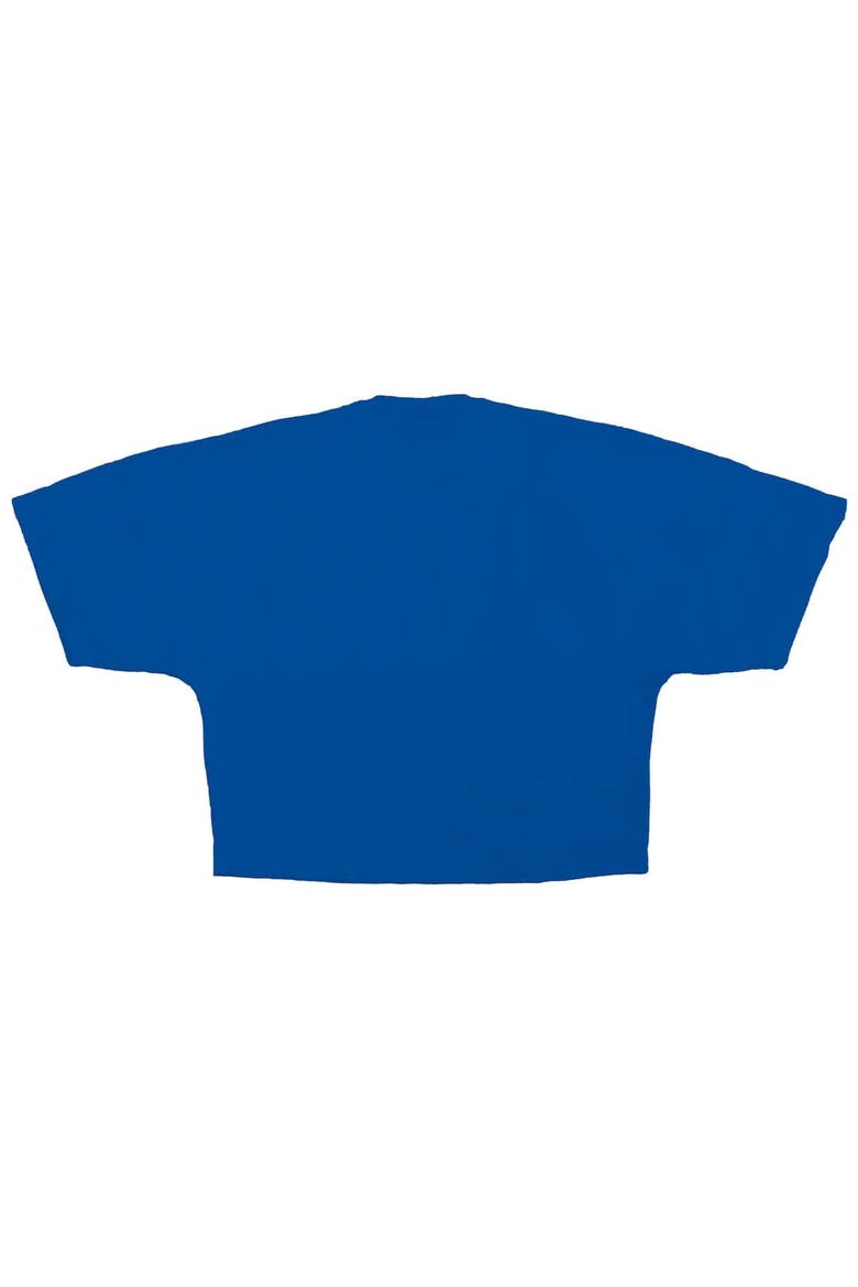 Women's Fanatics  Royal New York Mets Skyline Crop T-Shirt, Alternate, color, Royal