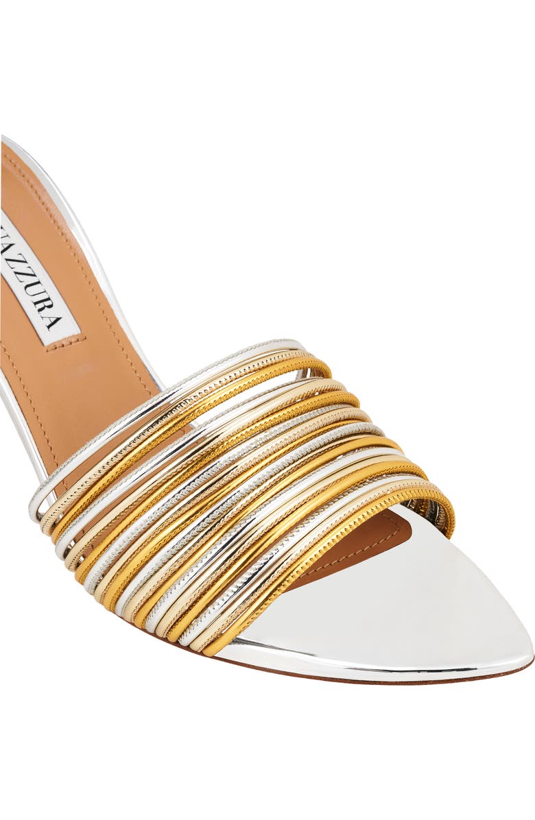 Aquazzura Rendez Vous Slide Sandal, Alternate, color,
