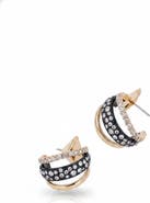 DEJI ENIOLA Trinity Diamond Earrings