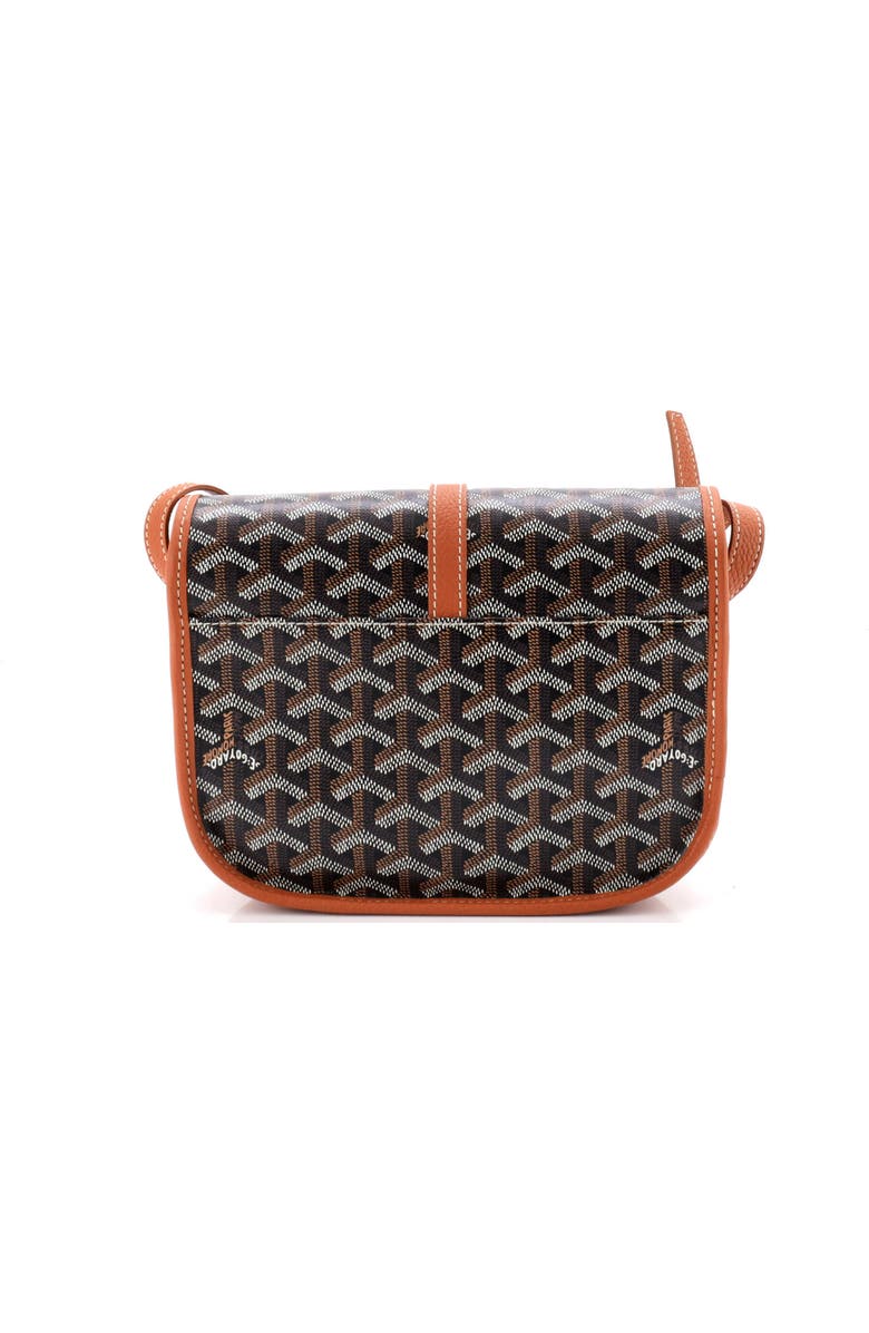 Pre-Owned Goyard Belvedere II Messenger Bag Coated Canvas PM, Alternate, color, Brown