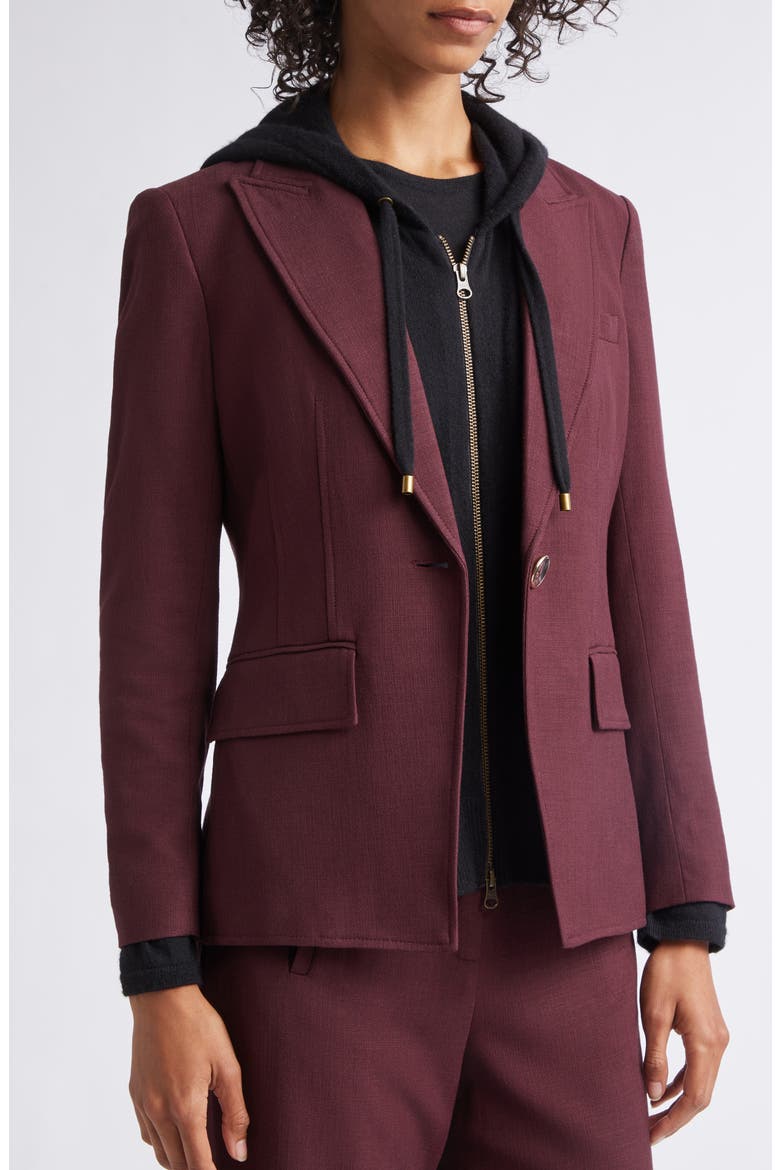 Isaac Dickey Blazer, Alternate, color, RAISIN