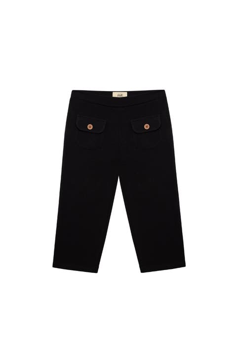 Button Capris