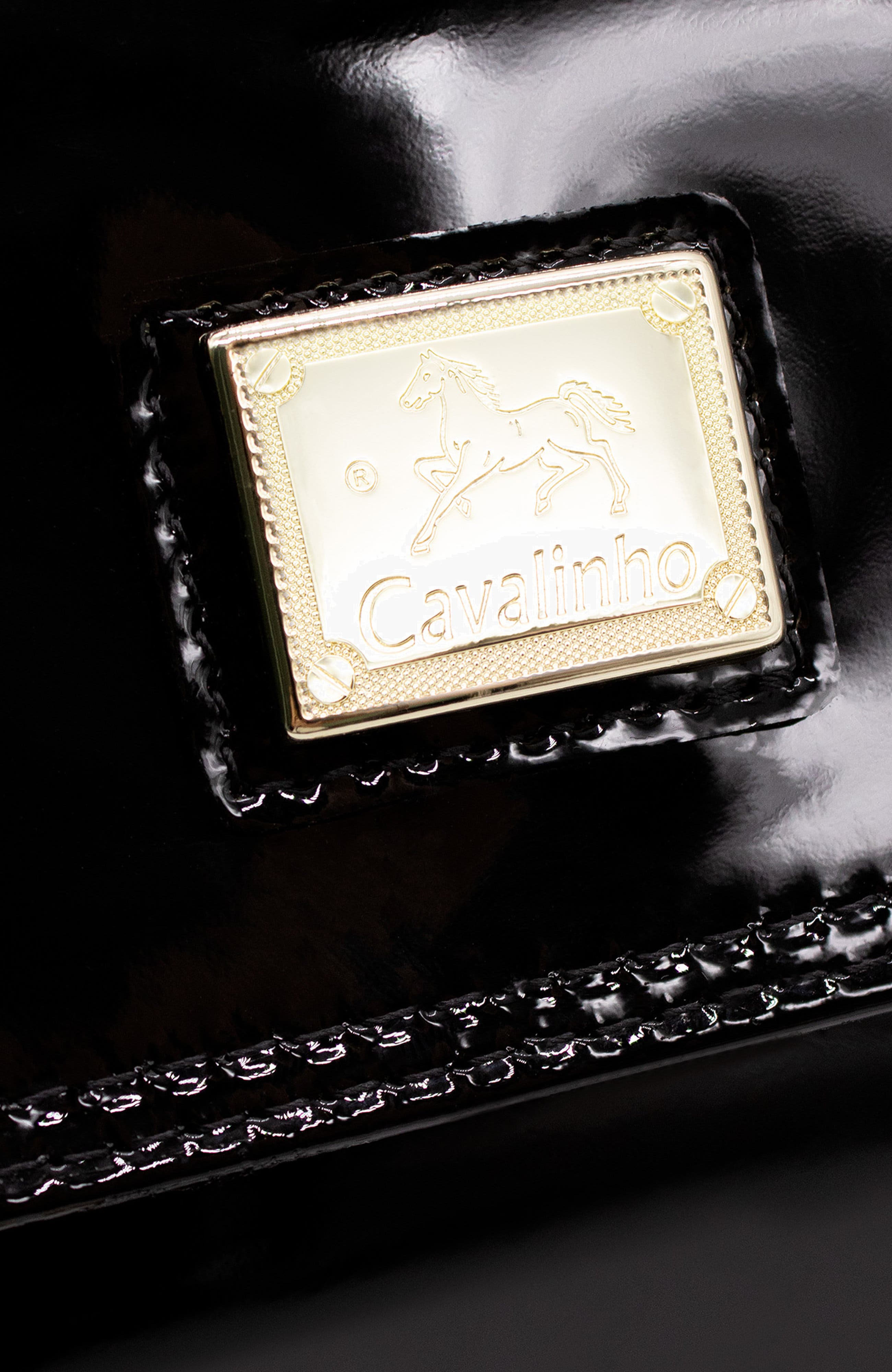 All In Patent Leather Clutch Shoulder Bag 491, Alternate, color, Black