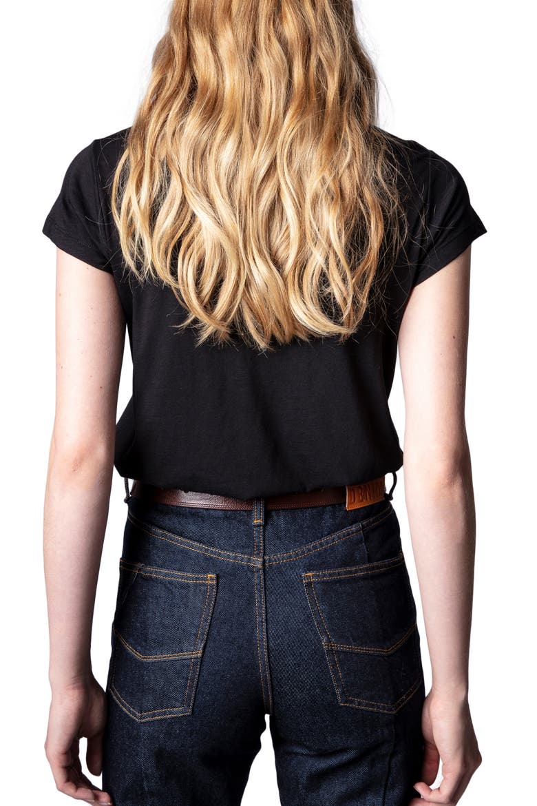 Big Ribbon Heart Graphic Tee, Alternate, color, NOIR