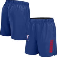 Nike Men's Nike Royal Texas Rangers Woven Victory Performance Shorts