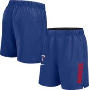 Nike Men's Nike Royal Texas Rangers Woven Victory Performance Shorts