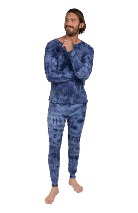 Men's Cotton Tie Dye Matching Family Pajamas