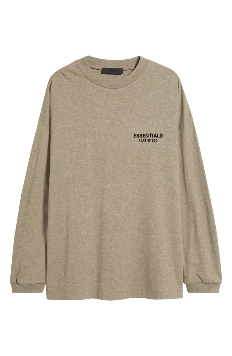 Fear of God Essentials Long Sleeve Cotton Jersey Graphic T-Shirt, Alternate, color, 