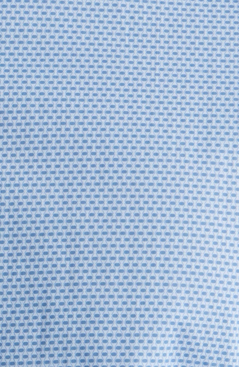 Canali Regular Fit Microprint Dress Shirt, Alternate, color, 