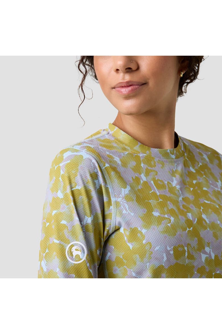Tahoe Sun Crew - Women's, Alternate, color, Liquid Floral Print