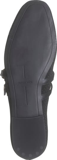 Alenia Perforated Mary Jane Flat