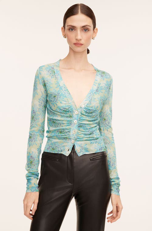 REBECCA TAYLOR REBECCA TAYLOR ASTERA FLEUR RUCHED CARDIGAN